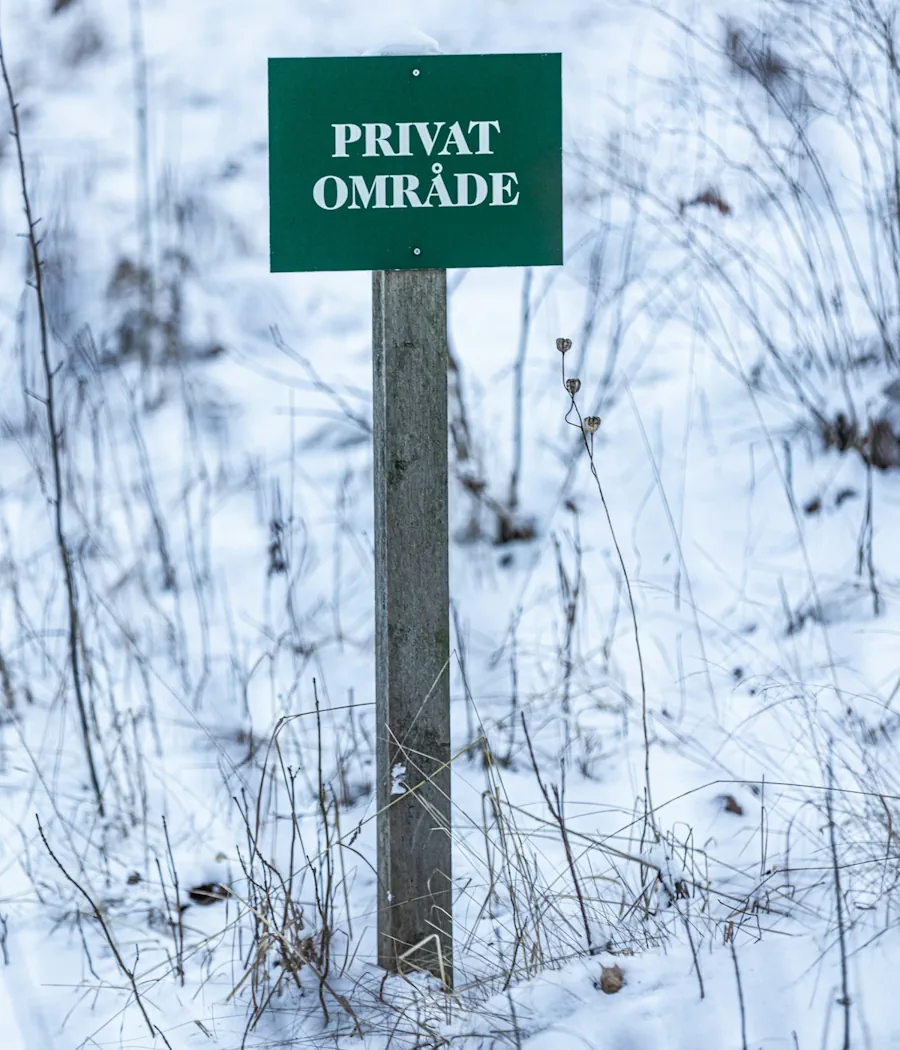 allemansrätten privat mark